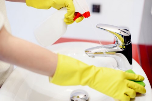 Encrypted online checkout for carpet cleaning payments