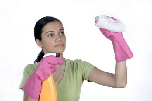 Staff reviewing carpet cleaning complaint details