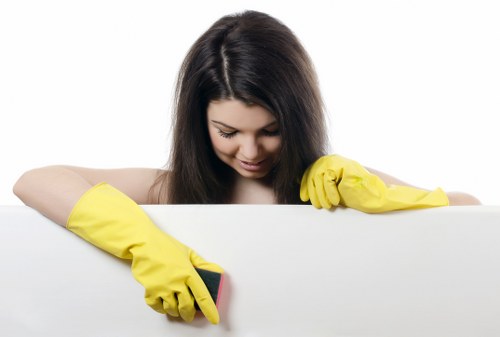 Residential window cleaning in Kentishtown for bright interiors